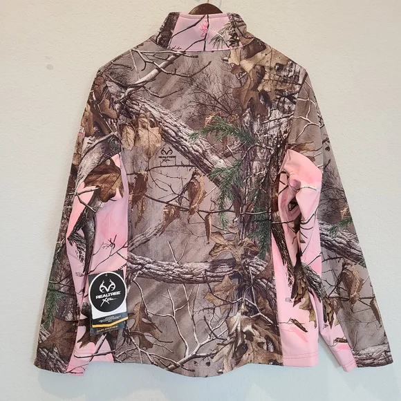 Realtree Women's Ski & Snow Jacket - Camouflage and Pink - Picture 6 of 9